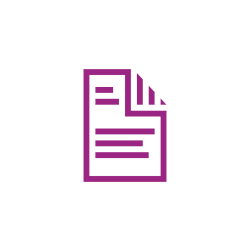 Document Icoon paars Document Icoon paars