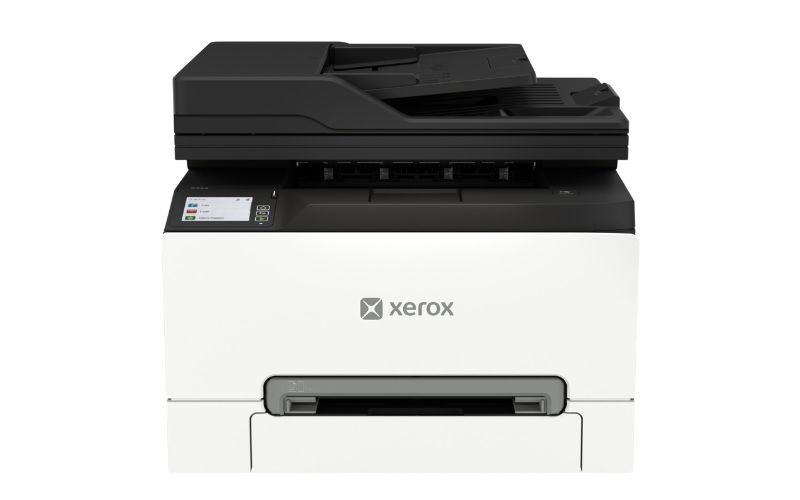 Vooraanzicht van de Xerox® C255a multifunctionele kleurenprinter