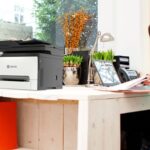 multifunctionele-kleurenprinter-Xerox®-C303a-nl Xerox® C303a multifunctionele kleurenprinter in een werkomgeving
