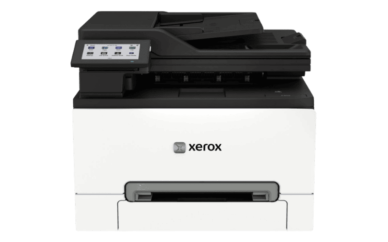 Vooraanzicht van de Xerox® C305ae kantoorprinter