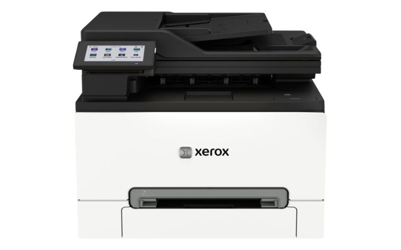 Vooraanzicht van de Xerox® C305ae kantoorprinter